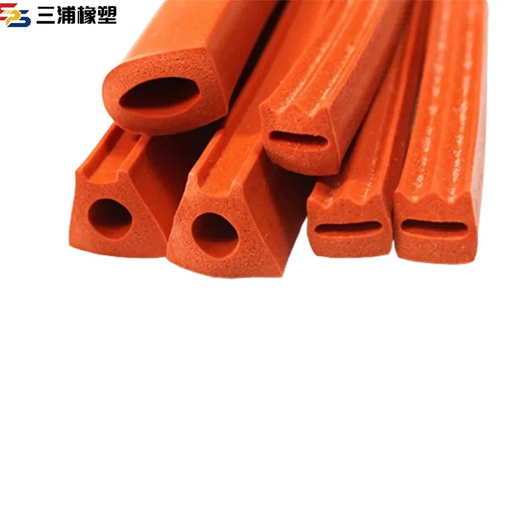 siliocone sponge extruded profiles (2)