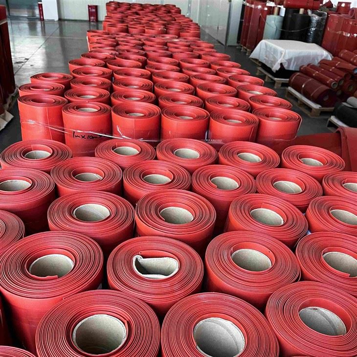 a corner of silicone sponge warehouse