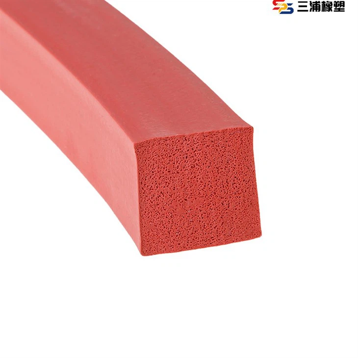 Sealed Extruded Silicone Sponge For Sunroofs